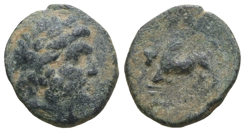 Greek bronze coin. Weight 1,77 gr - Diameter 12 mm