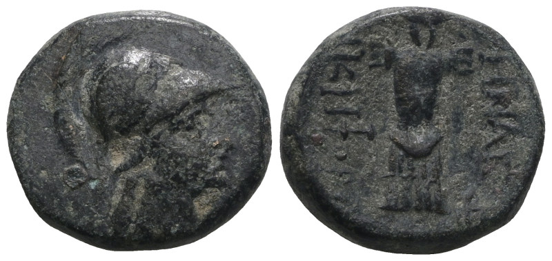 Greek bronze coin. Weight 6,16 gr - Diameter 16 mm