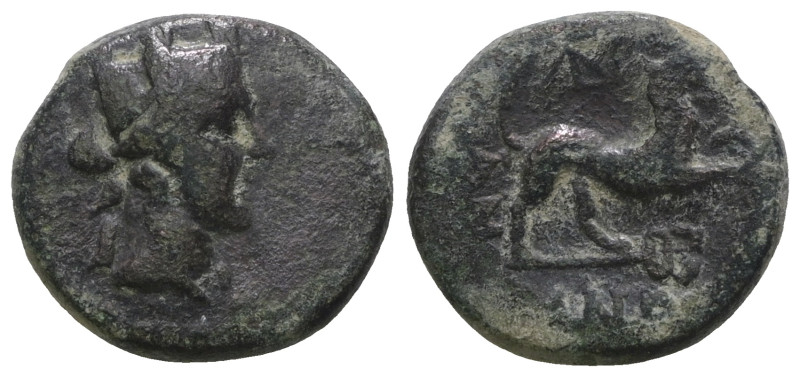 Greek bronze coin. Weight 3,38 gr - Diameter 14 mm