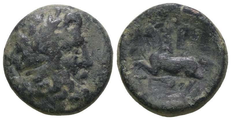 Greek bronze coin. Weight 5,30 gr - Diameter 16 mm