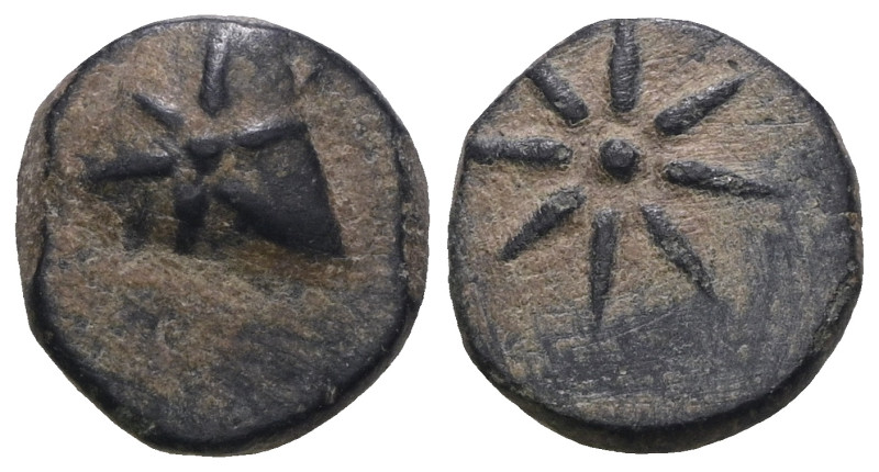 Greek bronze coin. Weight 2,41 gr - Diameter 12 mm