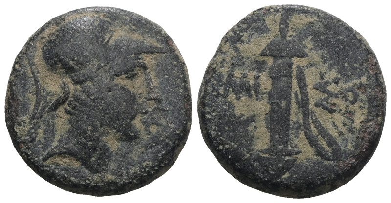 Greek bronze coin. Weight 7,58 gr - Diameter 18 mm