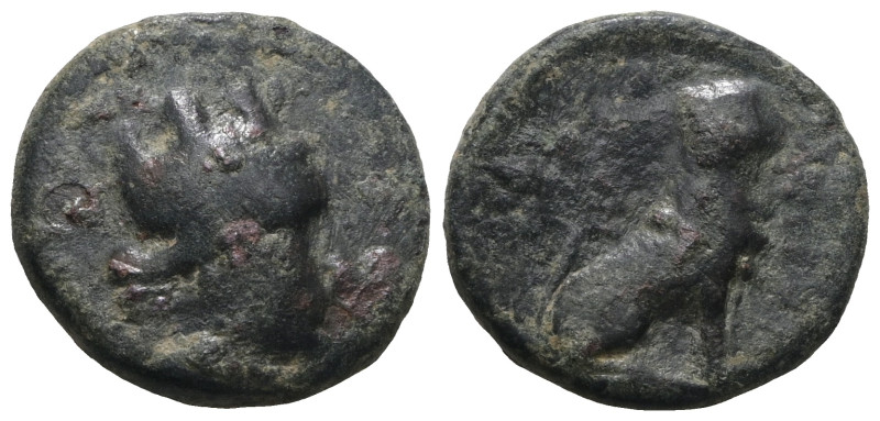 Greek bronze coin. Weight 4,62 gr - Diameter 16 mm