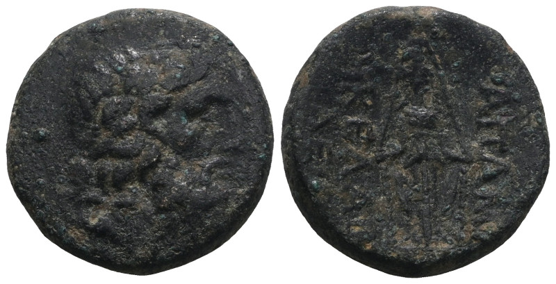 Greek bronze coin. Weight 7,05 gr - Diameter 19 mm