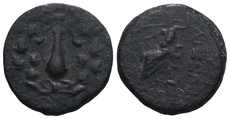 Greek bronze coin. Weight 3,19 gr - Diameter 15 mm