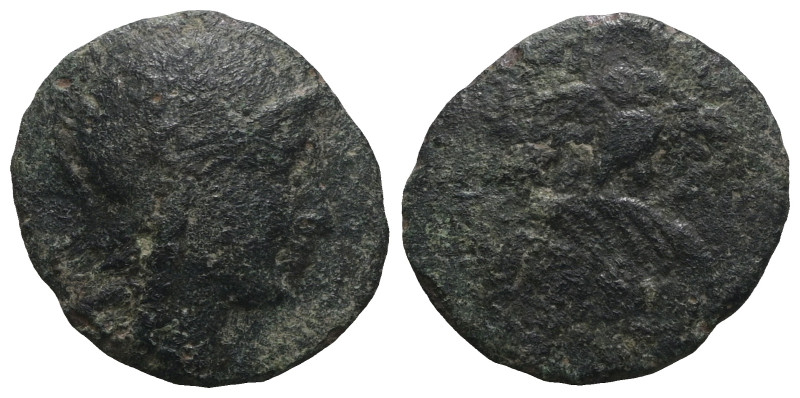 Greek bronze coin. Weight 2,04 gr - Diameter 16 mm