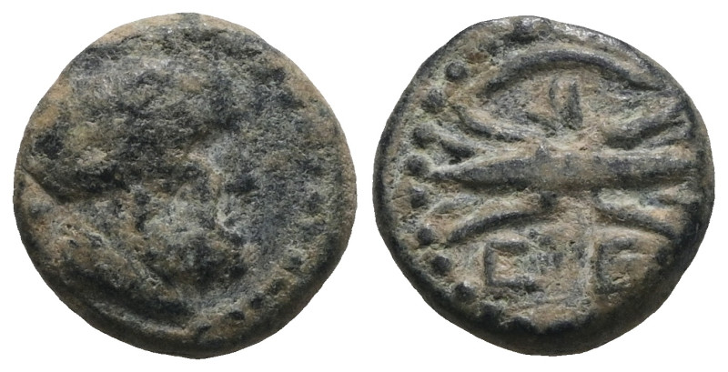 Greek bronze coin. Weight 2,12 gr - Diameter 11 mm