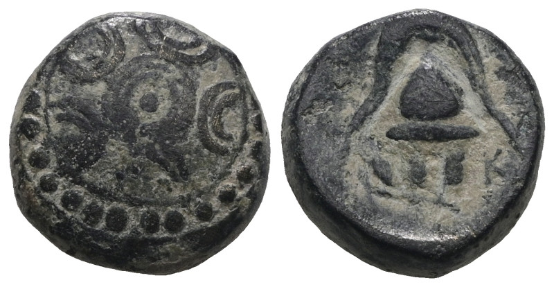 Greek bronze coin. Weight 4,21 gr - Diameter 12 mm