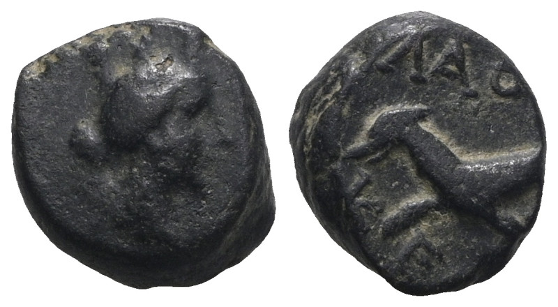 Greek bronze coin. Weight 2,27 gr - Diameter 10 mm