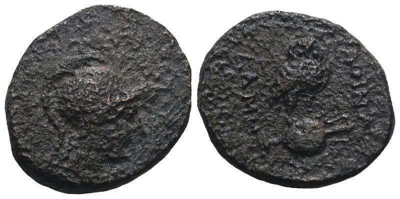 Greek bronze coin. Weight 4,22 gr - Diameter 18 mm