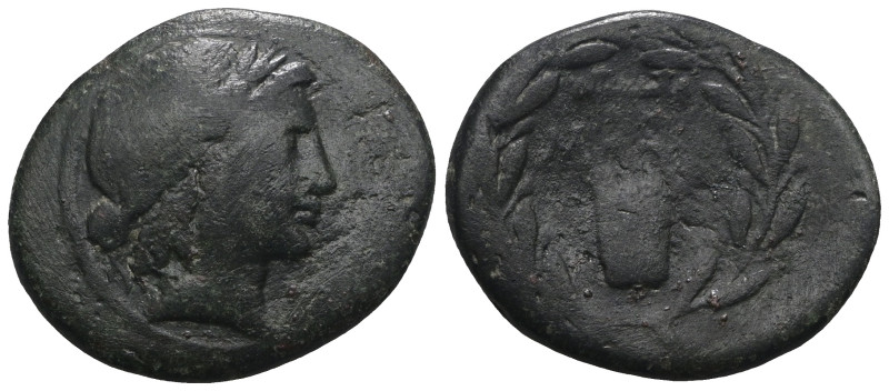 Greek bronze coin. Weight 5,74 gr - Diameter 23 mm