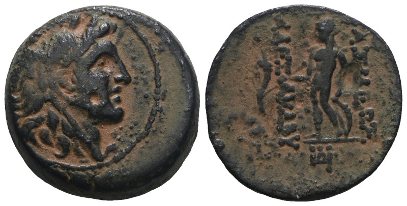 Greek bronze coin. Artificial Sandpatina. Weight 7,62 gr - Diameter 18 mm