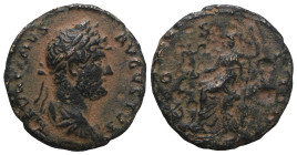 Roman Imperial bronze coin. Artificial sandpatina. Weight 3,46 gr - Diameter 17 mm