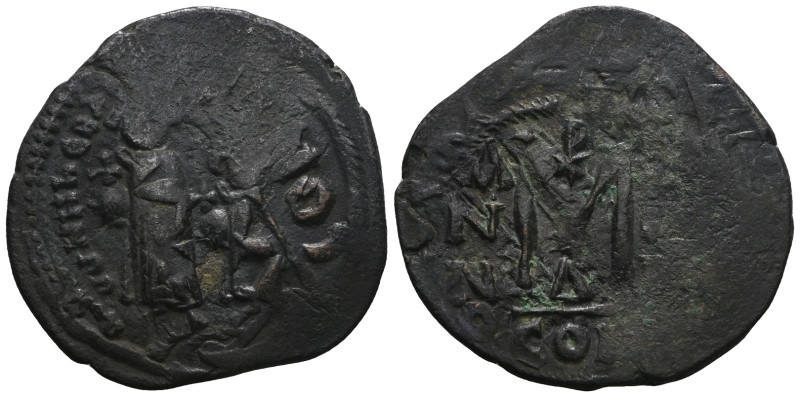 Byzantine bronze coin. Weight 10,53 gr - Diameter 31 mm