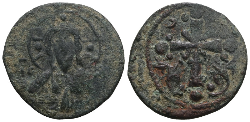 Byzantine bronze coin. Weight 3,90 gr - Diameter 22 mm