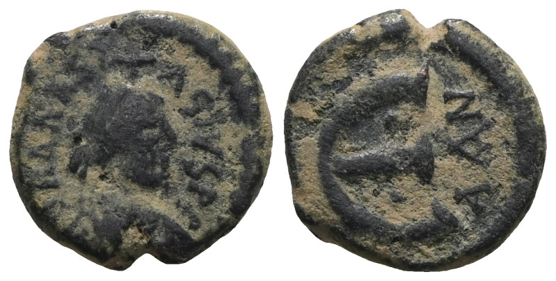 Byzantine bronze coin. Weight 2,10 gr - Diameter 12 mm