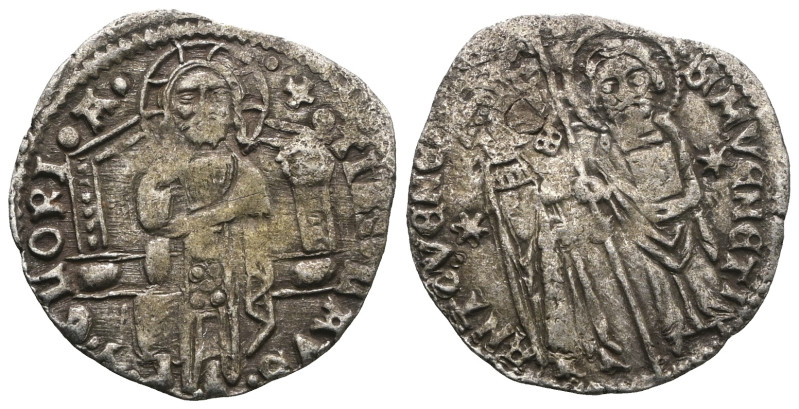 Byzantine silver coin. Weight 1,73 gr - Diameter 21 mm