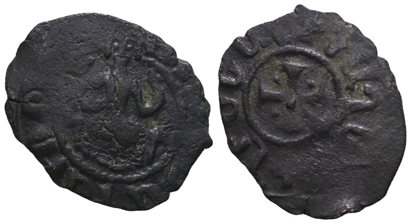 Medieval bronze coin. Weight 2,39 gr - Diameter 21 mm