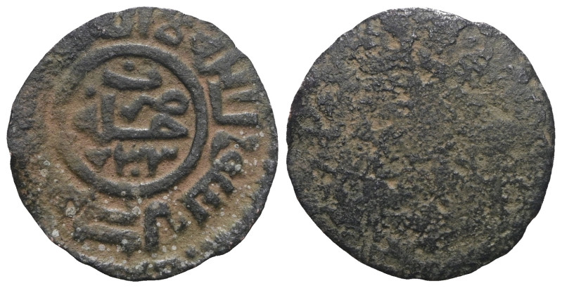 Islamic coin. Artificial sandpatina. Weight 0,68 gr - Diameter 17 mm