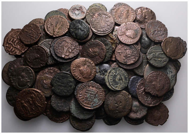 Bronze mix coins, 100 pieces. Sold as seen no return.