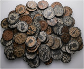 100 pieces of sandpatinated roman imperial coins. Sold as seen no return.