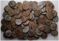 100 pieces of sandpatinated roman imperial coins. Sold as seen no return.