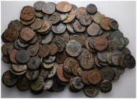 150 pieces of sandpatinated roman imperial coins. Sold as seen no return.