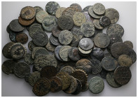 Bronze mix coins, 100 pieces. Sold as seen no return.