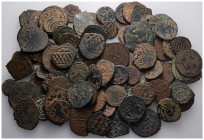 98 pieces of sandpatinated islamic coins. Sold as seen no return.