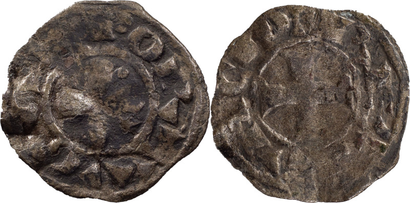 Portugal
D. Sancho I (1185-1211)
Dinheiro of stars
AG: 02.02 0.6 g
Fine