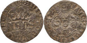 Portugal
D. João I (1385-1433)
Half Real of 10 soldos Lisbon
AG: 19.01 0.95 g
About Fine