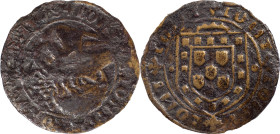 Portugal
D. João II (1481-1495)
Conto para contar
AG: CC.12 6.53 g
Fine