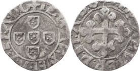 Portugal
D. Manuel I (1495-1521)
Half vintém Lisbon
AG: 16.10 0.96 g
XF