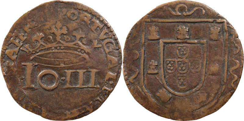 Portugal
D. João III (1521-1557)
3 Reais Lisbon
AG: 13.01 4.48 g
XF
