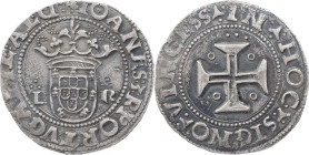 Portugal
D. João III (1521-1557)
Tostão L-R Lisbon
AG: 111.12 9.42 g
AU