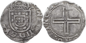 Portugal
D. João IV (1640-1656)
Tostão Lisbon
Restrike above to variant with date "1642"? - Inedit
AG: 74.01 var 5.78 g Unique
Fine