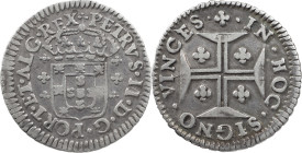 Portugal
D. Pedro II (1683-1706)
3 vinténs Lisbon
Restrike
AG: 35.05 2.14 g
XF
