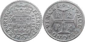 Portugal
D. Pedro II (1683-1706)
New Cruzado Porto 1691
AG: 88.03 17.00 g
Good XF