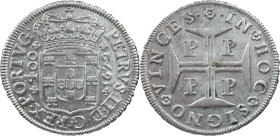 Portugal
D. Pedro II (1683-1706)
New Cruzado Porto 1692
AG: 90.03 17.06 g
XF