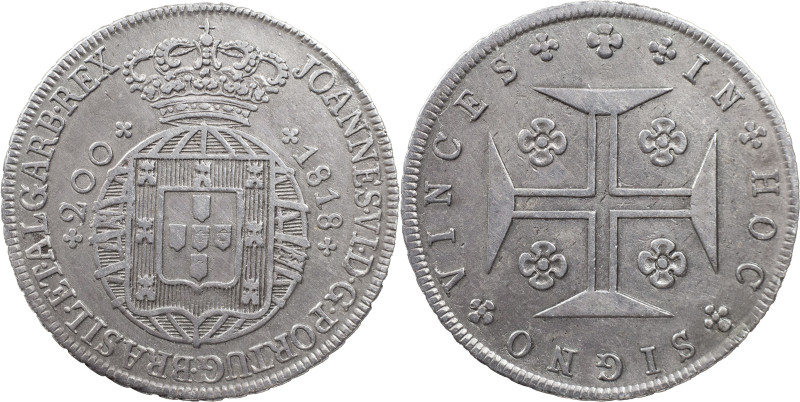 Portugal
D. João VI (1816-1826)
12 Vinténs Lisbon 1818
AG: 11.01 7.07 g
Good XF...