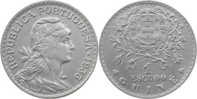 Guiné
Portuguese Republic (1910-Present)
1 escudo 1933
AG: 09.01 7.98 g
Good XF