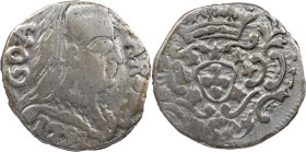 Portuguese India
D. Maria I (1786-1799)
Pardau Goa 1791
AG: 10.03 5.40 g
VF
