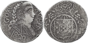 Portuguese India
D. João VI (1816-1826)
Rúpia 1820 Goa
AG: 32.04 10.83 g
Good XF