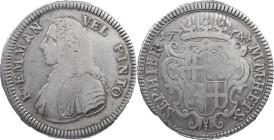Order of Malta
D. Manuel Pinto da Fonseca (1741-1773)
2 escudos 1741
AG: 18.02 24.04 g
XF