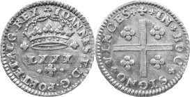 Portugal
D. João V (1706-1750)
Tostão Lisbon
Empty cross
AG: 60.01 2.93 g
Good XF