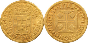 Portugal
D. João V (1706-1750)
Quartinho Lisbon 1719
AG: 88.16 2.46 g
About XF