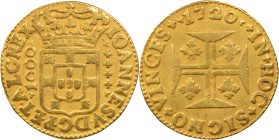 Portugal
D. João V (1706-1750)
Quartinho Lisbon 1720
AG: 88.17 2.19 g
About XF