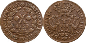 Portugal
D. José I (1750-1777)
10 réis Lisbon 1752
AG: 08.04 11.73 g
Good XF