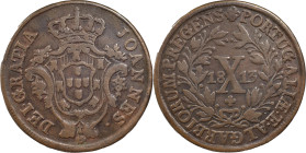 Portugal
D. João Regent (1799-1816)
10 réis Lisbon 1813
AG: 06.04 12.69 g
About XF