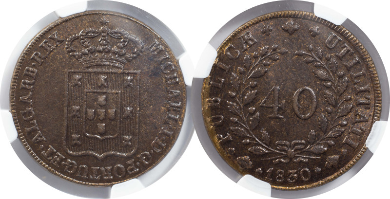 Certified Coins
Portugal
D. Miguel I Pataco 1830
NGC MS 64 BN